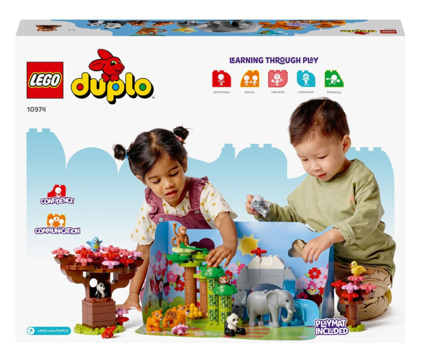 LEGO DUPLO 10974 Dzikie zwierzęta Azji - 1040650 - zdjęcie 10