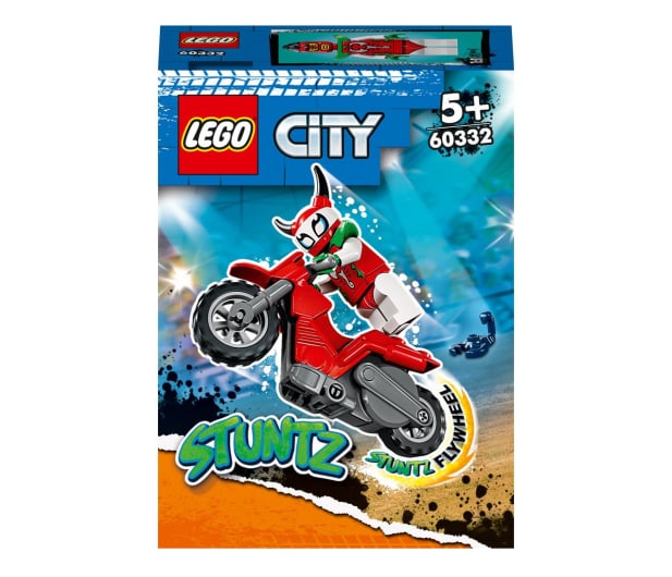 LEGO City 60332 Motocykl kaskaderski brawurowego skorpiona - 1041281 - zdjęcie