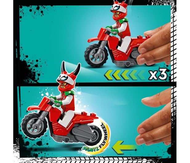 LEGO City 60332 Motocykl kaskaderski brawurowego skorpiona - 1041281 - zdjęcie 6