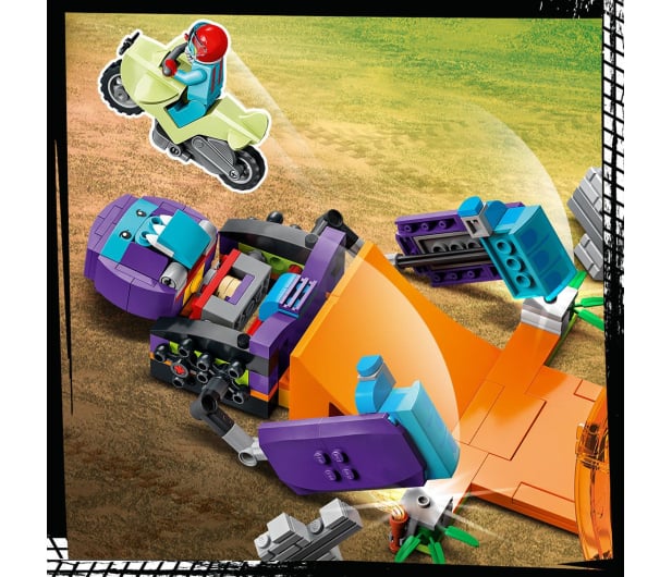 LEGO City 60338 Kaskaderska pętla i szympans demolka - 1041295 - zdjęcie 5