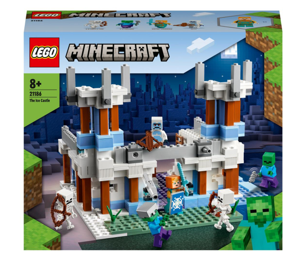 LEGO Minecraft 21186 Lodowy zamek - 1040655 - zdjęcie