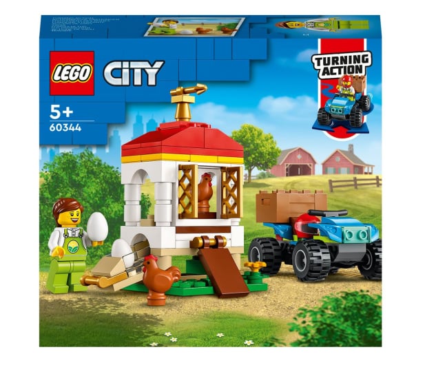 LEGO City 60344 Kurnik z kurczakami - 1042828 - zdjęcie