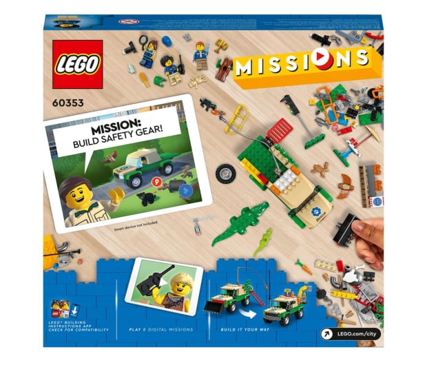 LEGO City 60353 Misje ratowania dzikich zwierząt - 1042845 - zdjęcie 10
