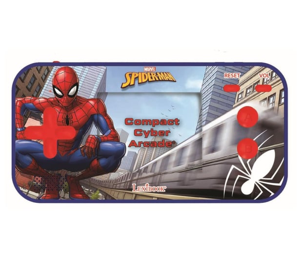 Lexibook Konsola przenośna Compact Cyber Arcade Spiderman - 1042718 - zdjęcie