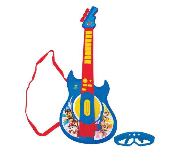 Lexibook Elektroniczna Gitara z mikrofonem Psi Patrol - 1042661 - zdjęcie