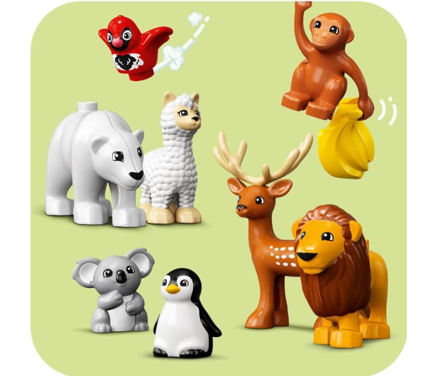 LEGO DUPLO 10975 Dzikie zwierzęta świata - 1040651 - zdjęcie 7