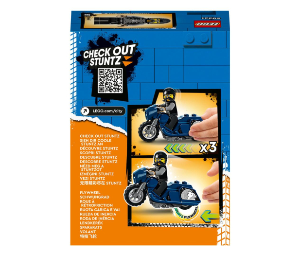 LEGO City 60331 Turystyczny motocykl kaskaderski - 1041280 - zdjęcie 3