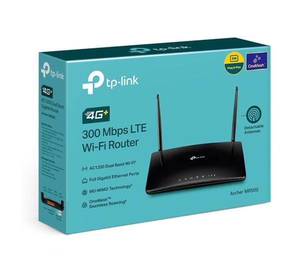 TP-Link MR500 1200Mbps a/b/g/n/ac 3G/4G(LTE) 300Mbps 4xLAN - 1044254 - zdjęcie 5