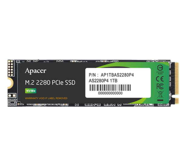 Apacer 1TB M.2 PCIe NVMe AS2280P4 - 1045614 - zdjęcie
