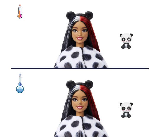 Barbie Cutie Reveal Lalka Panda Seria 1 - 1035721 - zdjęcie 5