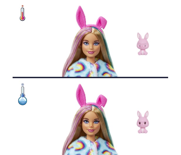 Barbie Cutie Reveal Lalka w przebraniu królika - 1035730 - zdjęcie 6