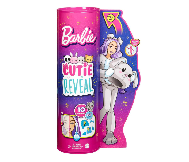 Barbie Cutie Reveal Lalka Piesek Seria 1 - 1035720 - zdjęcie 5