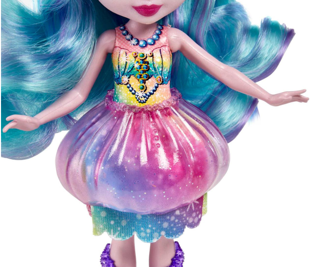 Mattel Enchantimals Lalka Meduza + figurka Stingley - 1033011 - zdjęcie 5