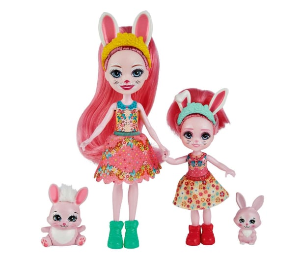 Mattel Enchantimals Bree i Bedelia Bunny 2-pak - 1033063 - zdjęcie