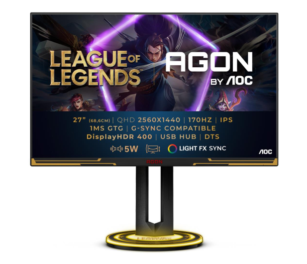 AOC AGON Pro AG275QXL League of Legends Edition - 746060 - zdjęcie 3