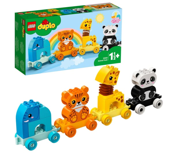 LEGO DUPLO 10955 Pociąg ze zwierzątkami - 1012699 - zdjęcie 2