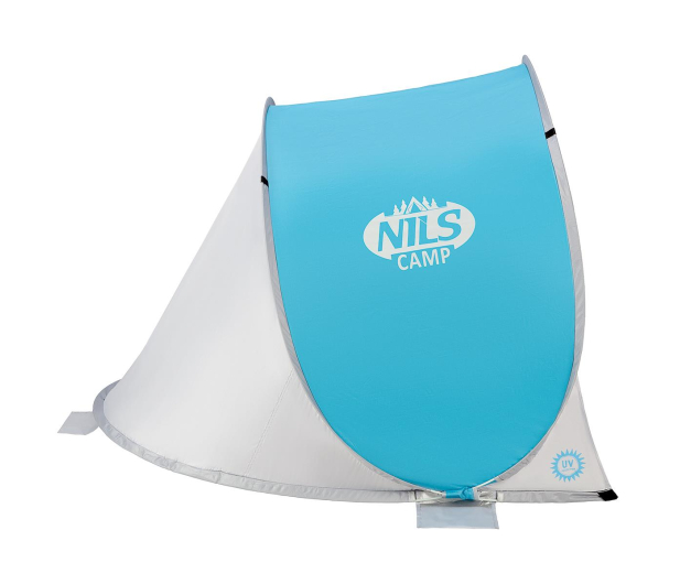 Nils Camp Namiot plażowy samorozkładający XXL szaro niebieski - 1047658 - zdjęcie 3