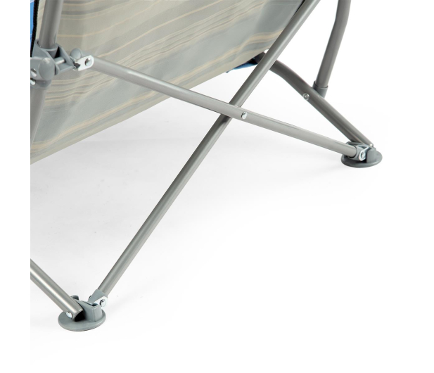 Nils Camp Składane krzesło leżak plażowy turkusowy - 1047683 - zdjęcie 12