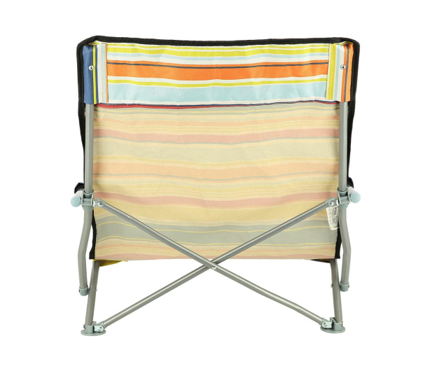 Nils Camp Składane krzesło leżak plażowy niebiesko-czerwony - 1047679 - zdjęcie 4