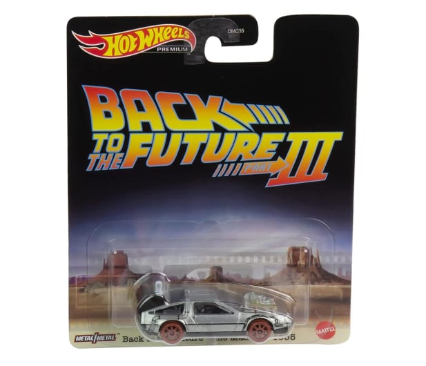 Hot Wheels Premium Retro Entertainment Back To The Future Time Machine - 1046057 - zdjęcie 1