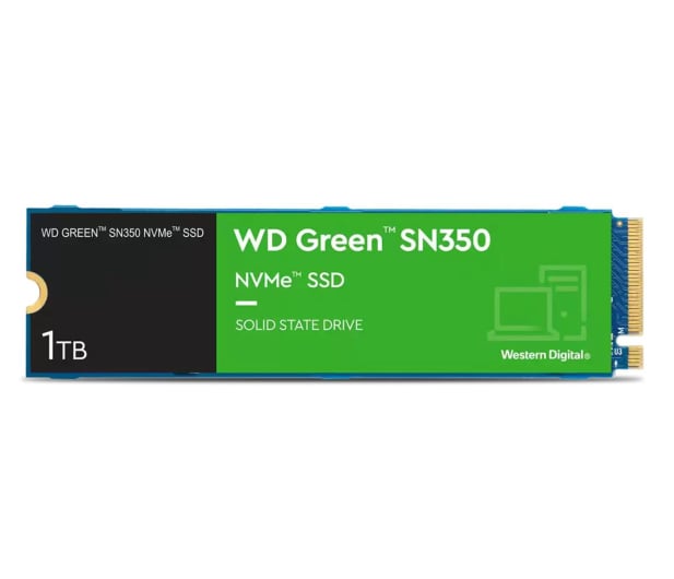 WD 1TB M.2 PCIe NVMe Green SN350 - 1046198 - zdjęcie 1