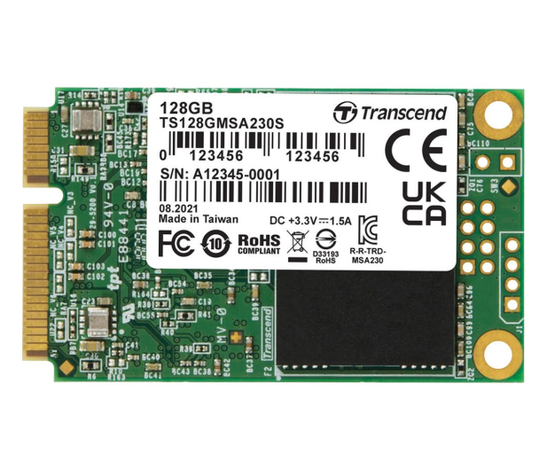 Transcend 128GB mSATA SSD 230S - 1045608 - zdjęcie