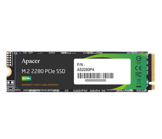 Apacer 512GB M.2 PCIe NVMe AS2280P4 - 1045567 - zdjęcie