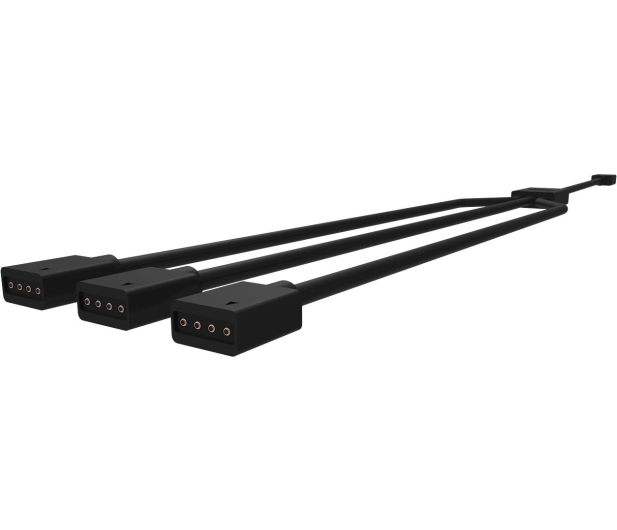 Cooler Master Kabel rozdzielacz podświetlenia RGB 4PIN->4PIN 58CM - 1050358 - zdjęcie 5