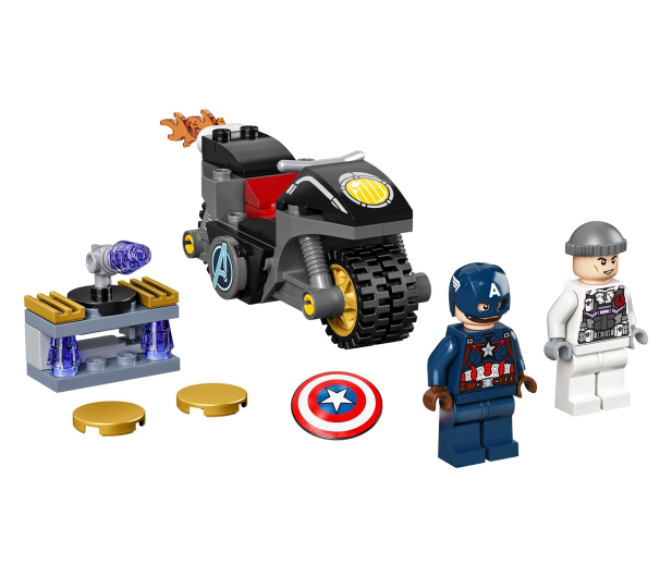 LEGO Marvel 76189 Kapitan Ameryka i pojedynek z Hydrą - 1020027 - zdjęcie 2