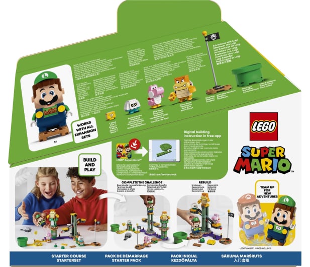 LEGO Super Mario 71387 Zestaw startowy Luigi - 1022096 - zdjęcie 6