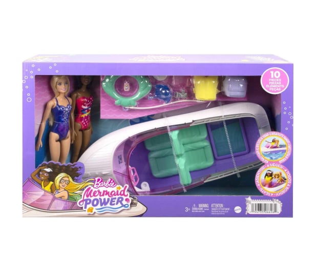 Barbie Zestaw filmowy 2 lalki + łódź - 1050783 - zdjęcie 5