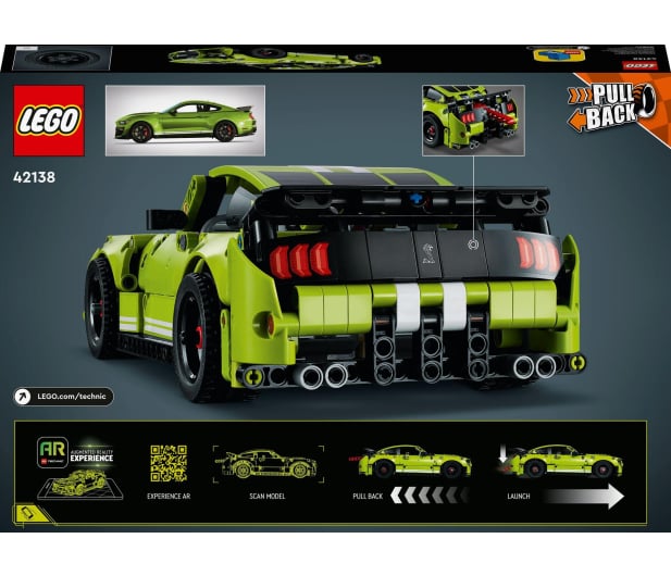 LEGO Technic 42138 Ford Mustang Shelby GT500 - 1032198 - zdjęcie 6