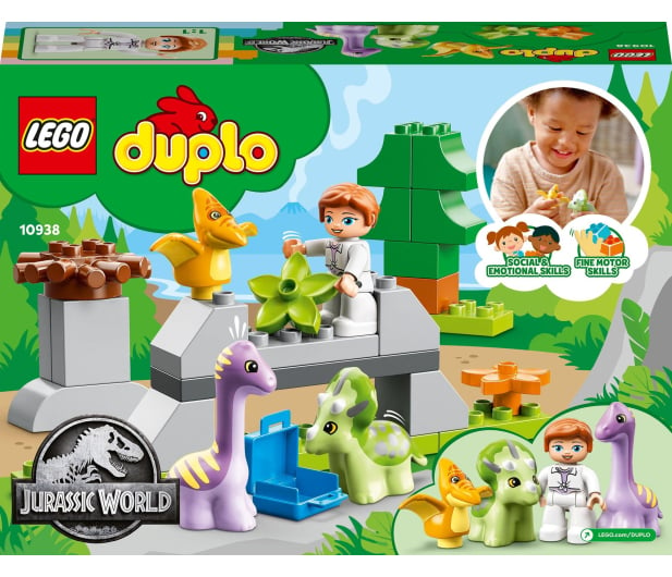 LEGO DUPLO 10938 Dinozaurowa szkółka - 1036315 - zdjęcie 9
