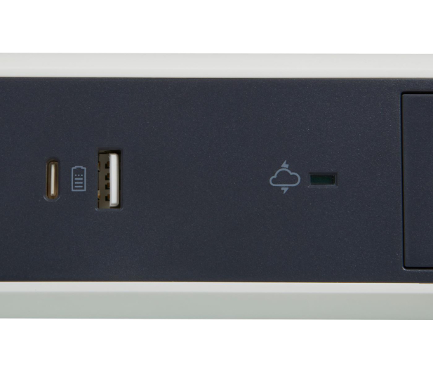 Legrand Przedłużacz ochronny - 5 gniazda, USB, USB-C, 1,5m - 1047770 - zdjęcie 4