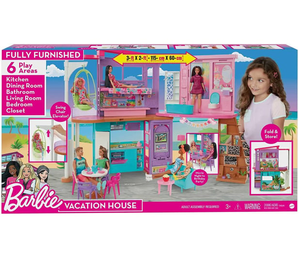 Barbie Wakacyjny domek - 1051668 - zdjęcie 5
