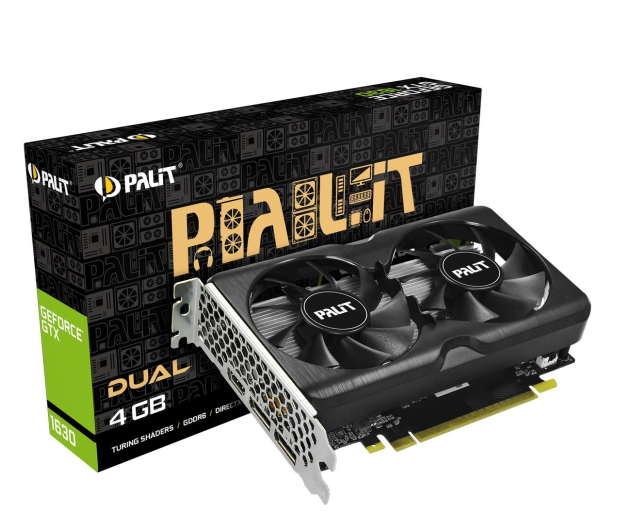 Palit GeForce GTX 1630 Dual 4GB GDDR6 - 1052373 - zdjęcie
