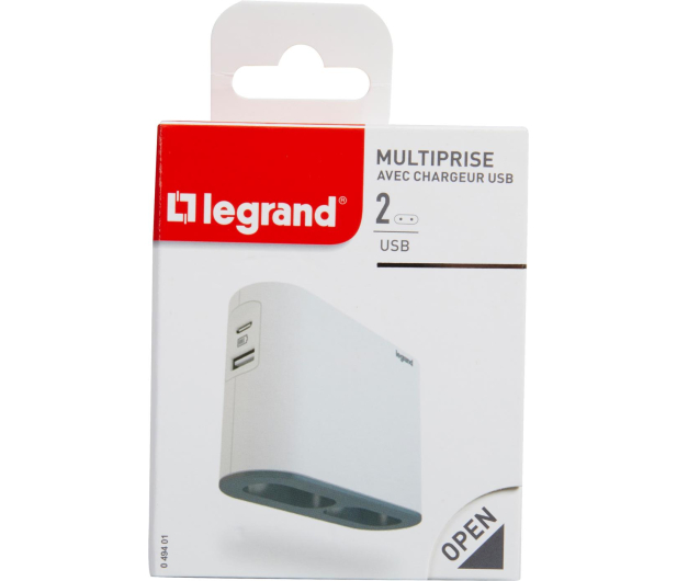 Legrand Rozgałęziacz - 2 gniazda, USB, USB-C - 1047786 - zdjęcie 6
