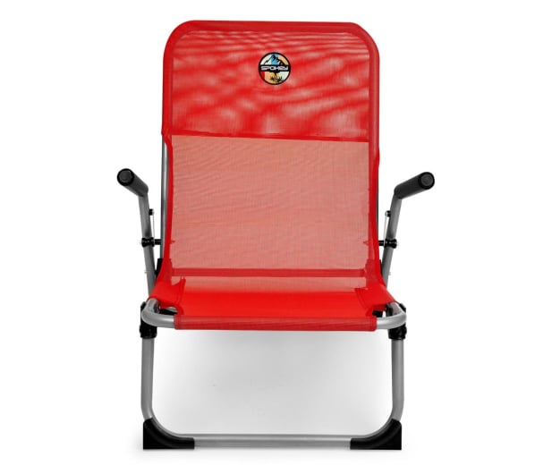 SPOKEY Krzesło turystyczne czerwone BAHAMA - 1050503 - zdjęcie 1