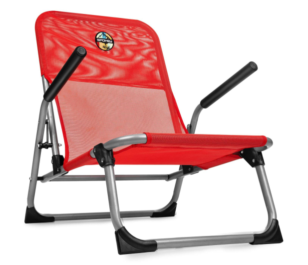 SPOKEY Krzesło turystyczne czerwone BAHAMA - 1050503 - zdjęcie 4