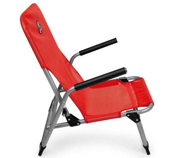 SPOKEY Krzesło turystyczne czerwone BAHAMA - 1050503 - zdjęcie 3