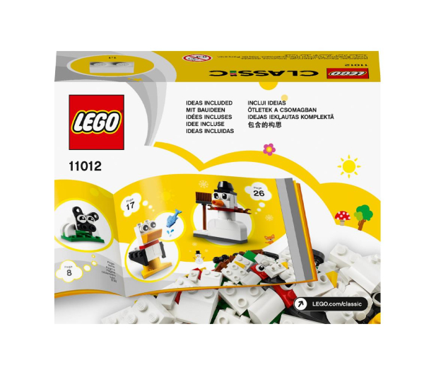 LEGO Classic 11012 Kreatywne białe klocki - 1030105 - zdjęcie 2