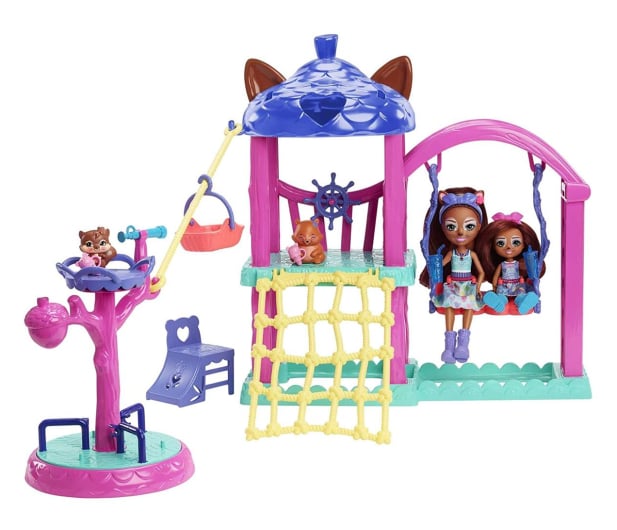 Mattel Enchantimals Plac zabaw przyjaciół - 1052585 - zdjęcie 2