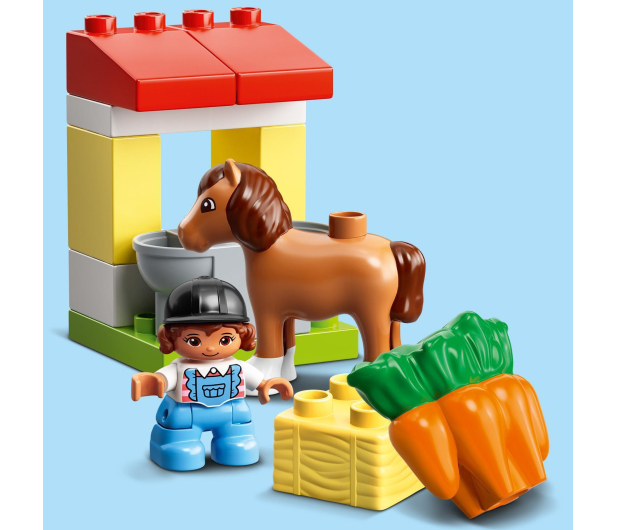 LEGO DUPLO 10951 Stadnina i kucyki - 1015567 - zdjęcie 8