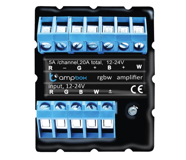 BleBox AmpBox - 4-kanałowy wzmacniacz LED 12-24V - 691133 - zdjęcie