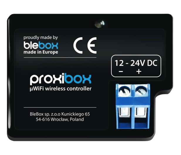 BleBox proxiBox - wielofunkcyjny wyzwalacz akcji WiFi - 691150 - zdjęcie
