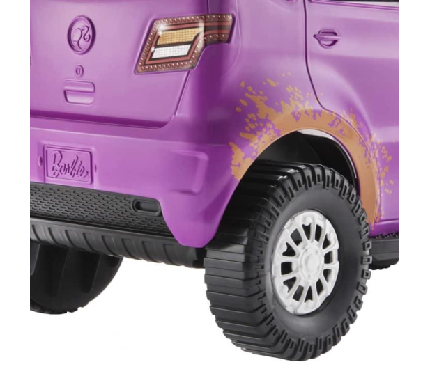 Barbie Lalka + samochód terenowy SUV Jeep - 1047542 - zdjęcie 5