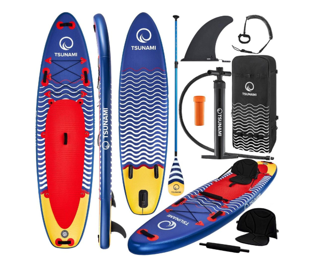 4Fizjo Deska SUP paddle board dmuchana TSUNAMI WAVE 320 cm - 1045767 - zdjęcie 5