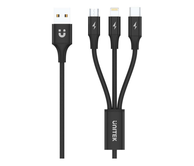 Unitek do ładowania USB 3.0 - Lightning, USB-C, micro USB - 587836 - zdjęcie