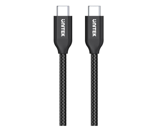 Unitek Kabel USB-C - USB-C 2m (100W, w oplocie) - 522001 - zdjęcie