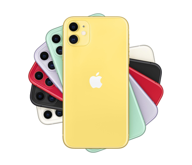 Apple iPhone 11 64GB Yellow - 602830 - zdjęcie 3